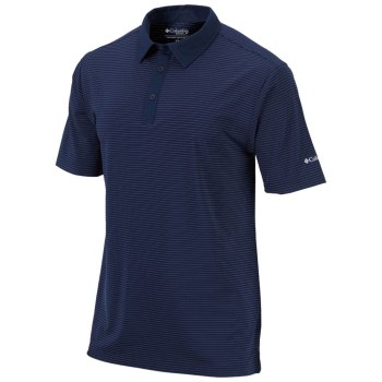 Columbia Polo Heren, Omni-Wick Sunday Donkerblauw, 53KPEVUMY